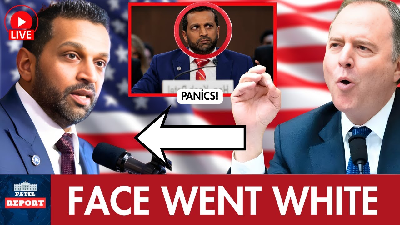BREAKING: Patel's Face Goes WHITE As Schiff Reads The Names LIVE On Air