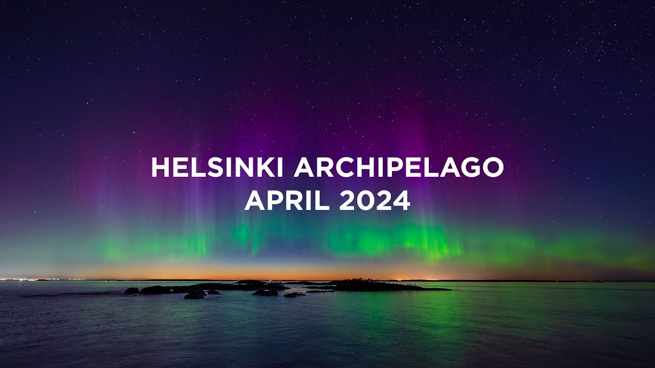 End of April 2024, Helsinki Archipelago [4K]