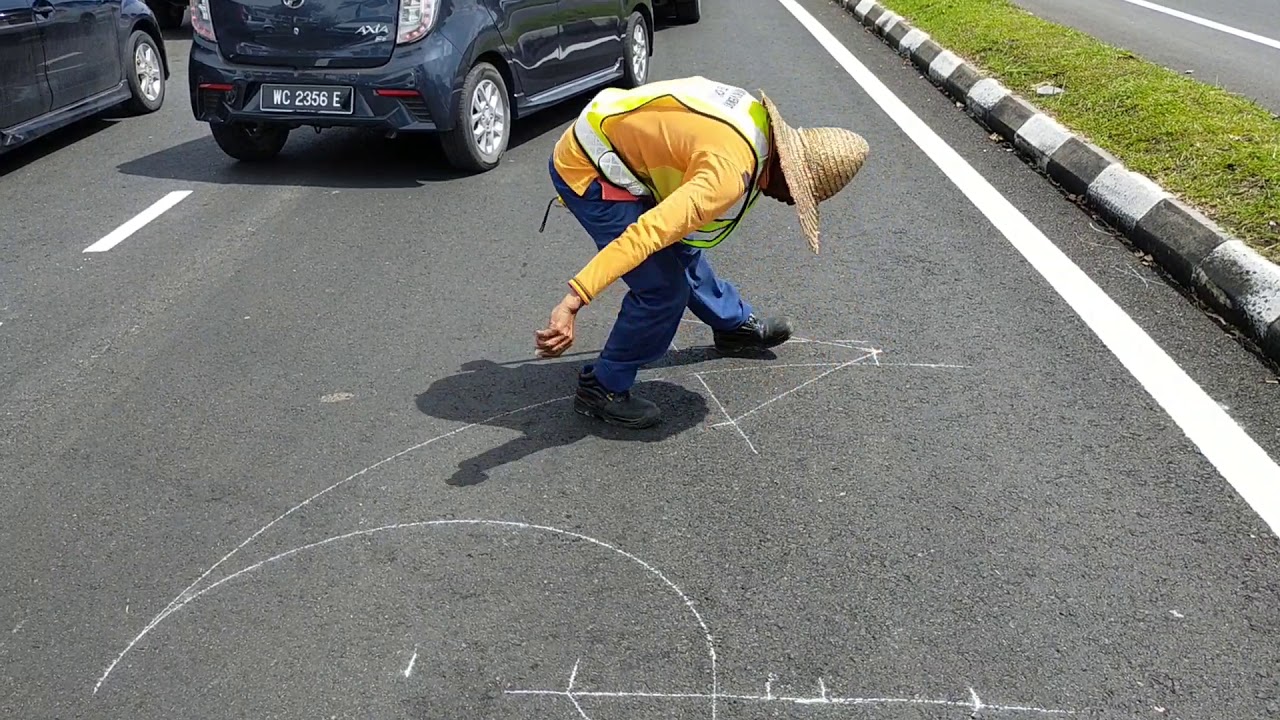 ROAD LINE MARKING CMS,DOUBLE ARROW