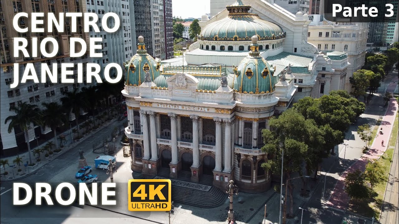 Downtown Rio de Janeiro (Part 3) - Drone 4k