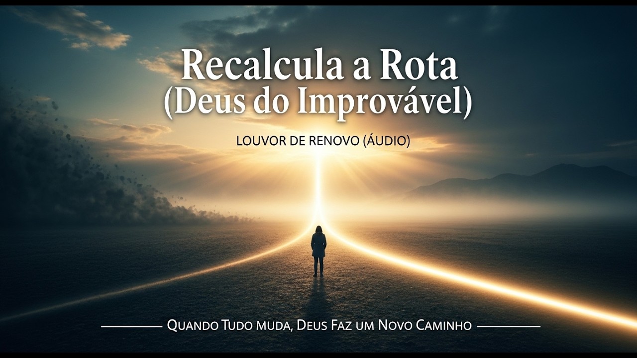 Recalcula a Rota Deus do Improvável Louvor de Renovo Áudio — Quando Tudo Muda, Deus Faz um Novo Cami