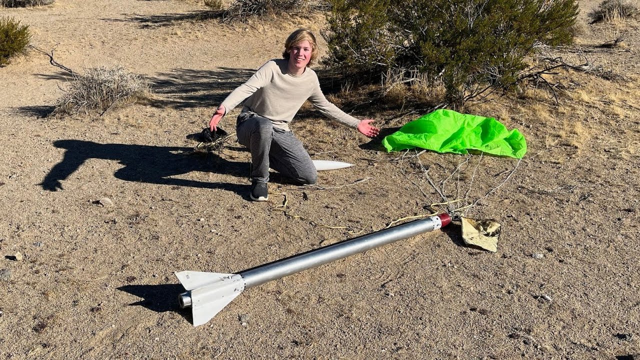 Nitrous/Alcohol Liquid Rocket to 18,000 Feet - 