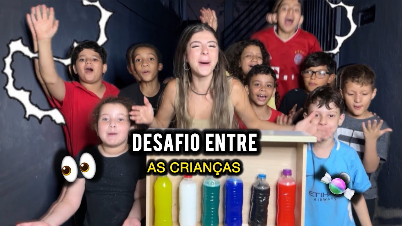 DESAFIO DA GARRAFA COLORIDA…