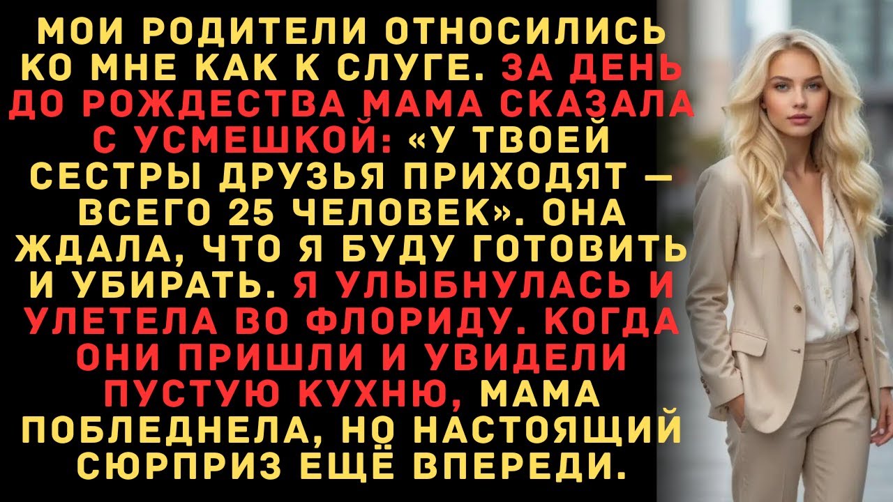 Родители считали меня прислугой, пока CEO не назвала меня «боссом».