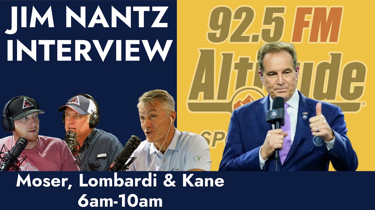 Previewing the AFC Championship with the legendary Jim Nantz - ML&K React on ASR