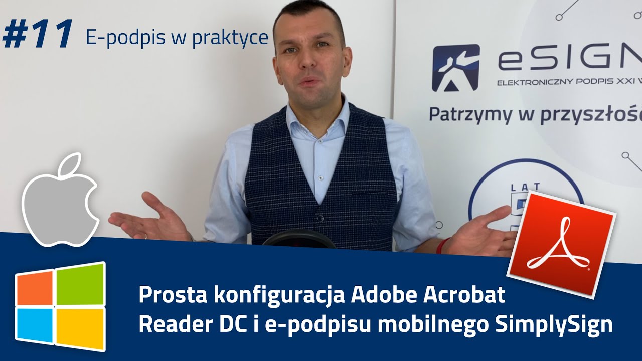 Skonfiguruj Adobe Acrobat Reader DC i e-podpis SimplySign
