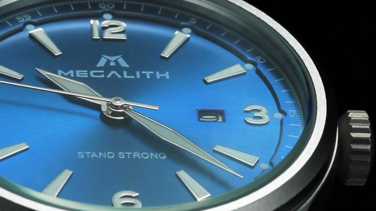 Quartz Military Watch | Leather Band | Megalith 8245M