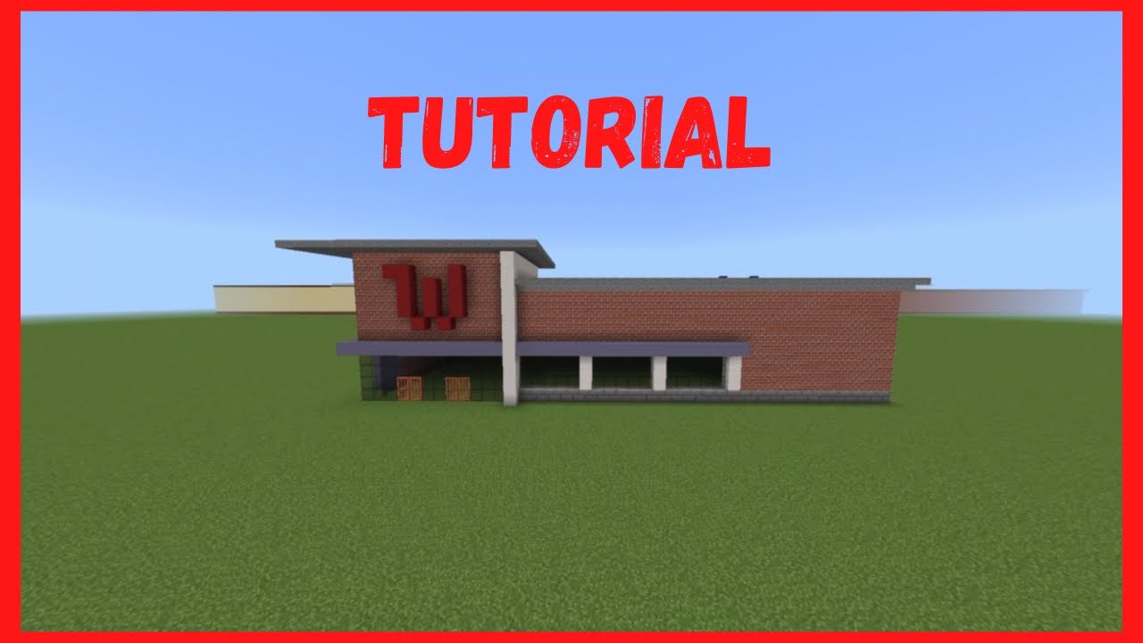 Minecraft Tutorial: How To Make Walgreen's!