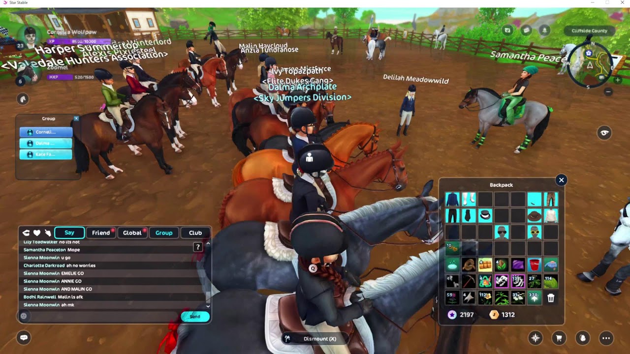 Star Stable Online - Night Girls!