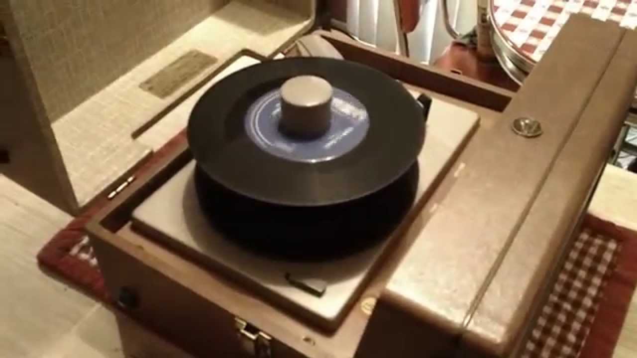 RCA 6 EY 3A, A Vintage RCA 45 Record Player, from 1955