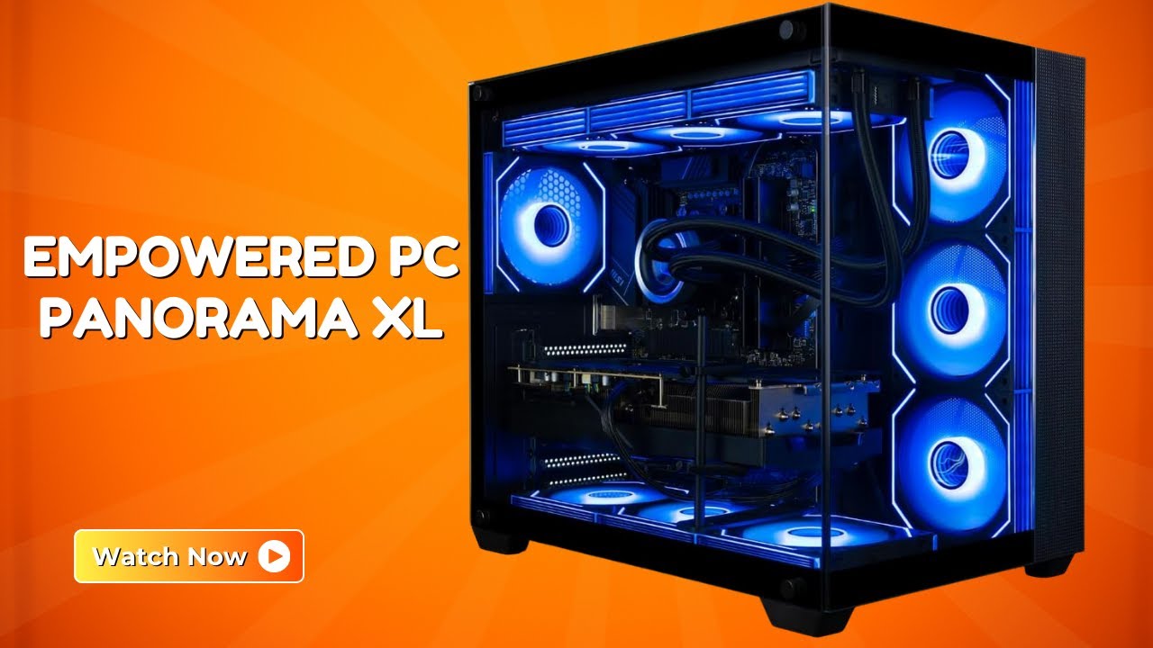 Turn Any Game Into a Cinematic Experience – Empowered PC Panorama XL Gaming Desktop – REVIEW