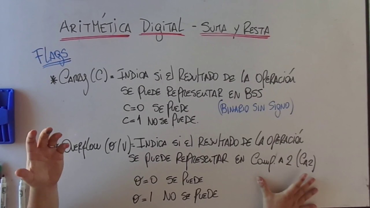 Arquitectura de Computadoras - Aritmética Digital - Flags de la CPU