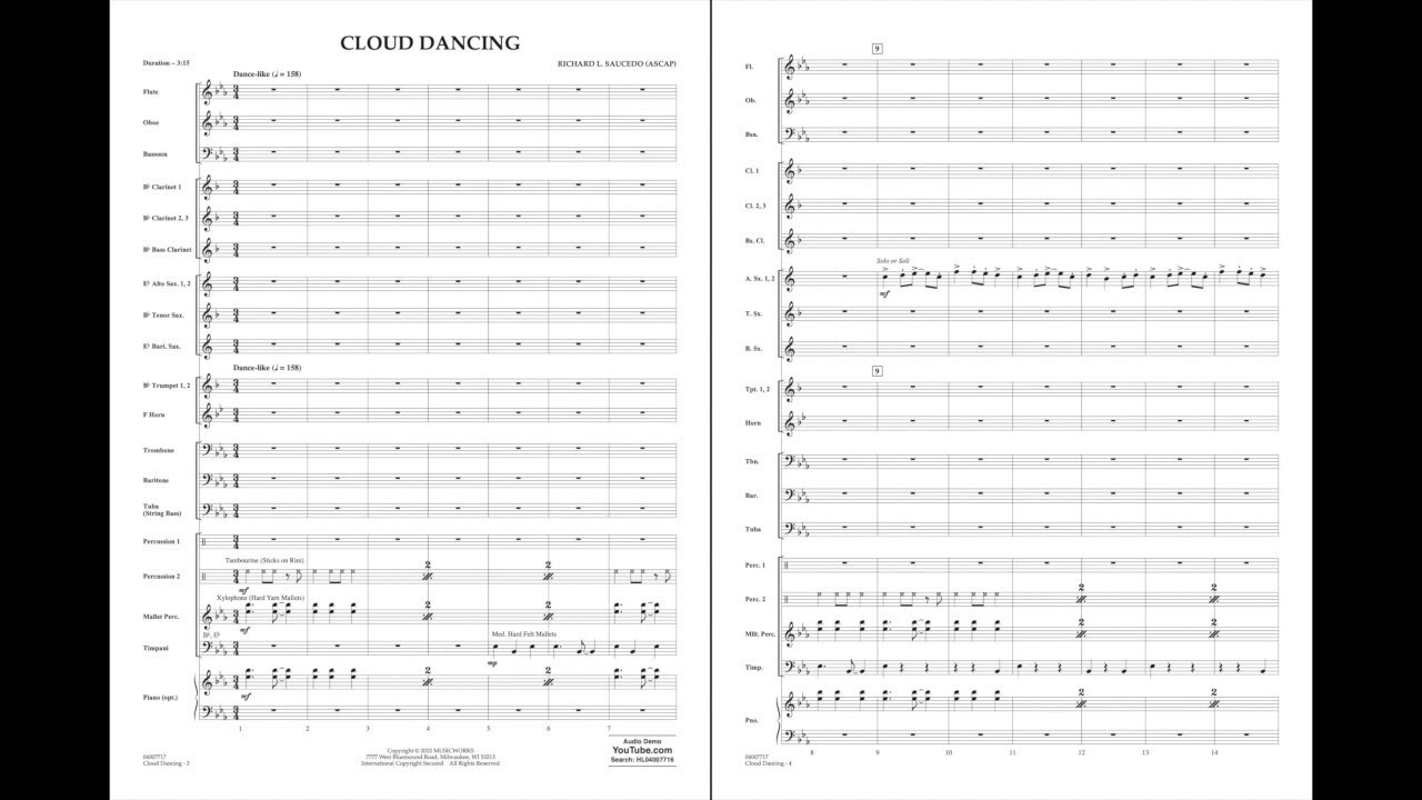 Cloud Dancing by Richard L. Saucedo