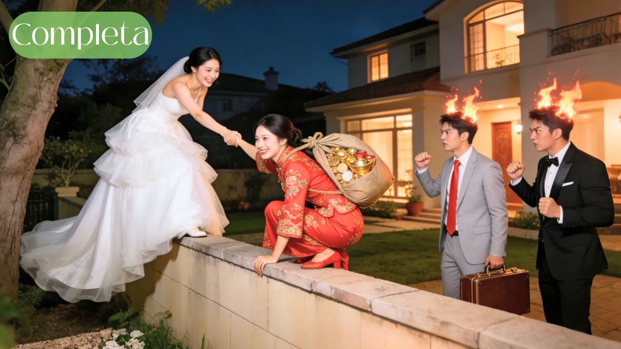 CEO bros faltan a boda p’ fastidiar a novia, pero ellas felices agarran joyas&se largan! Giro total!