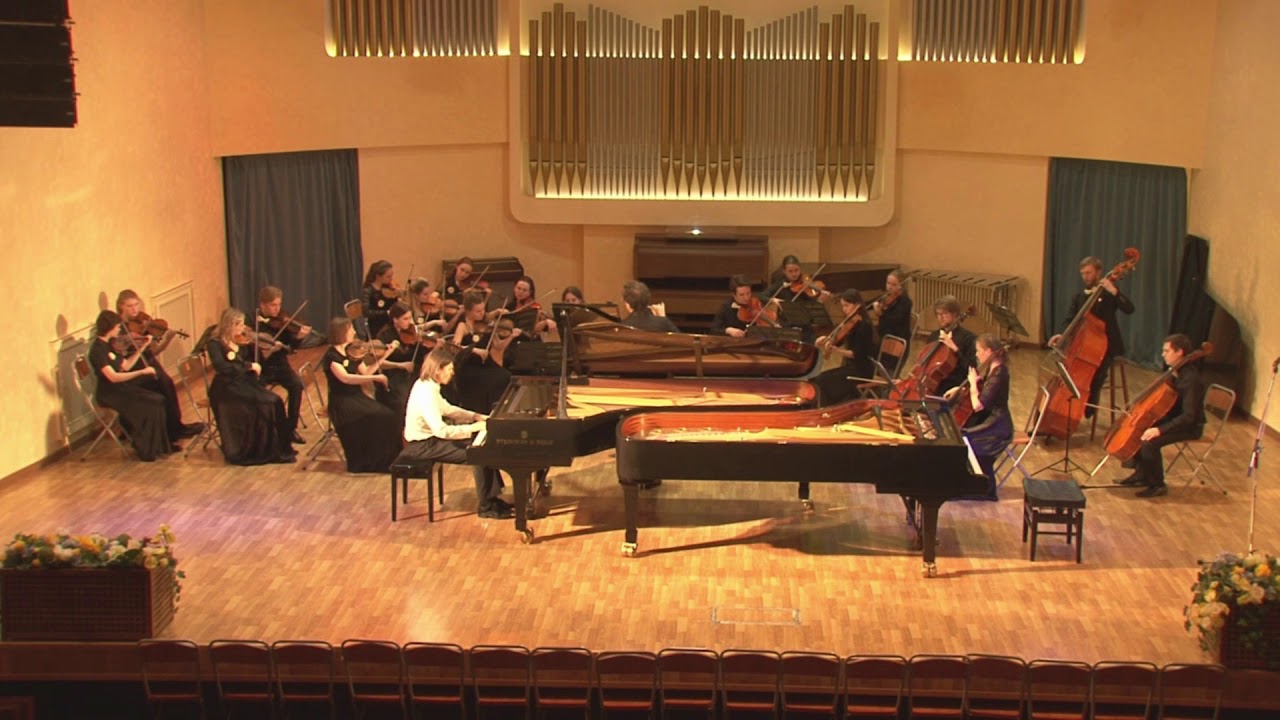 #Bach #Concerto Sergey Korolev and A. Shnittke-orchestra Conductor Igor Gromov Bach Concerto d Minor