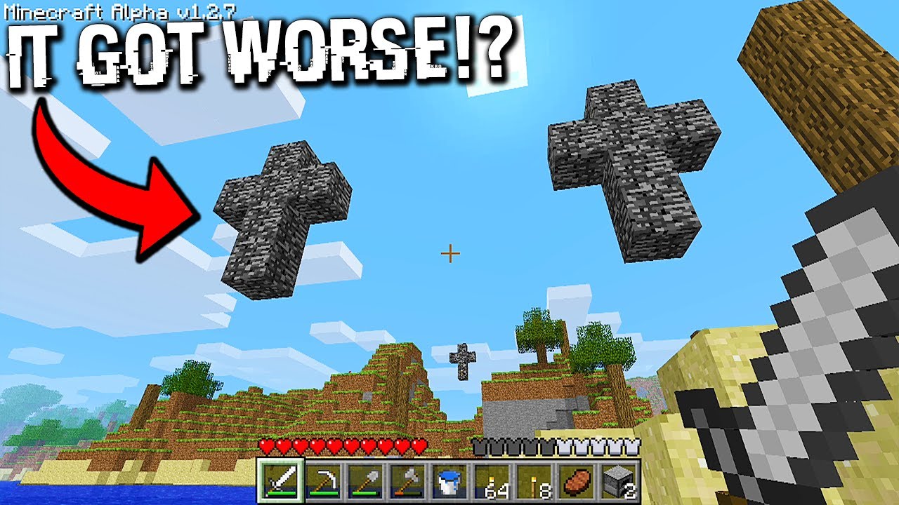 We shouldn't have went back to Minecraft Alpha 1.2.7...