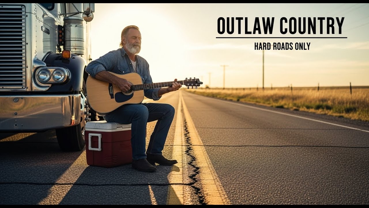 Outlaw Country Guitar Songs for Truck Drivers and Endless Highways
