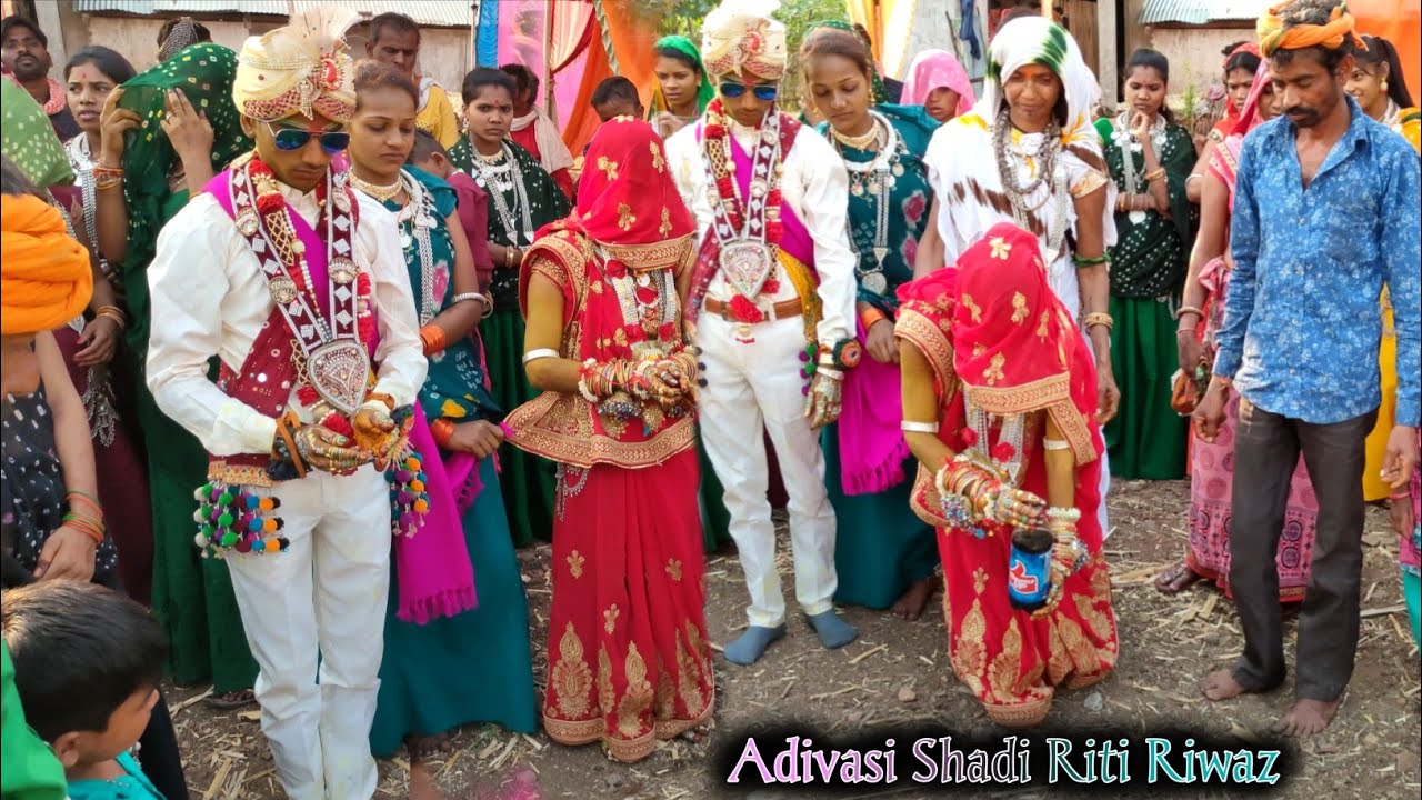 Adivasi Shadi Riti Riwaz !! Adivasi Dulha Dulhan !! आदिवासी रीति रिवाज शादी !! 2025 !!