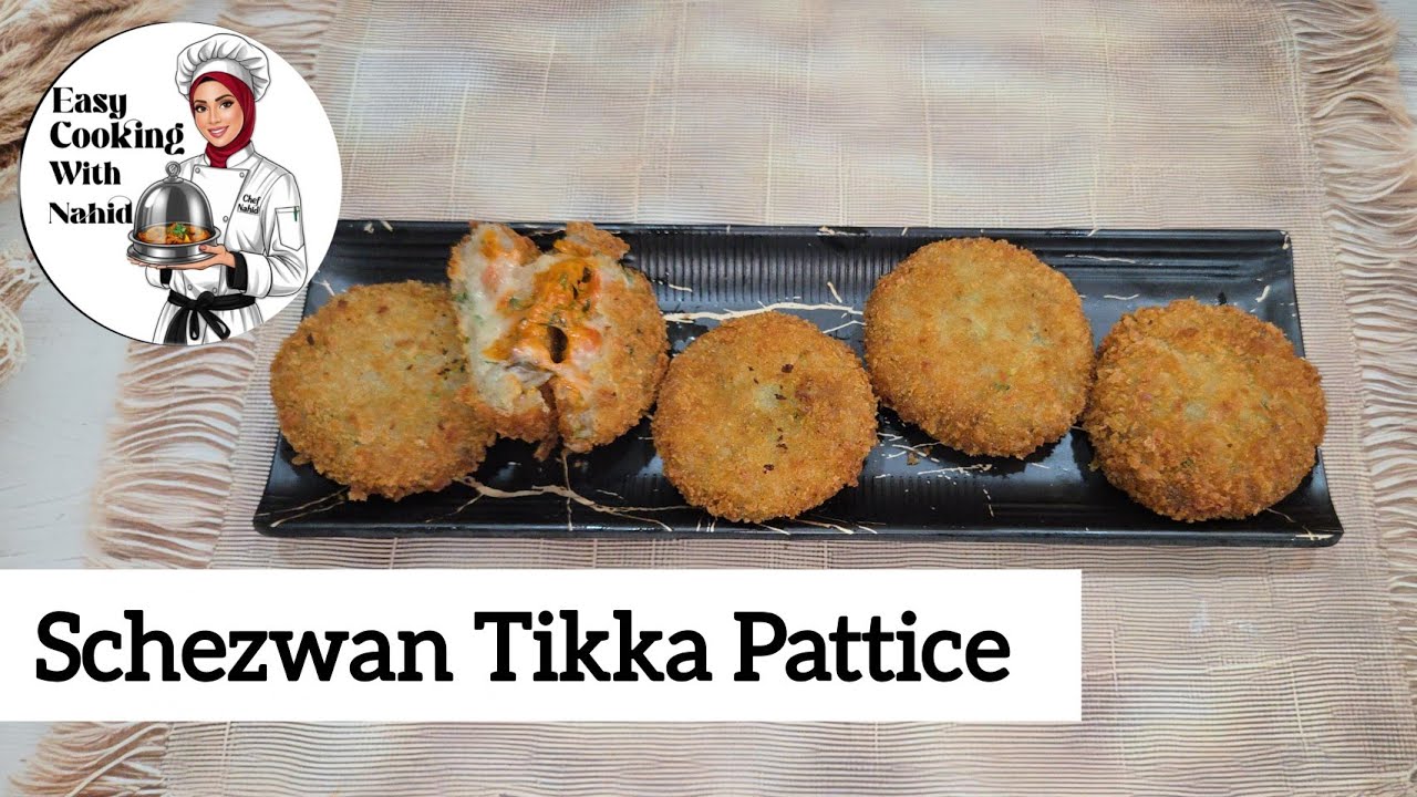 Schezwan Tikka Pattice| शेज़वान टिक्का पैटिस | Iftaar Dawat easy special recipe