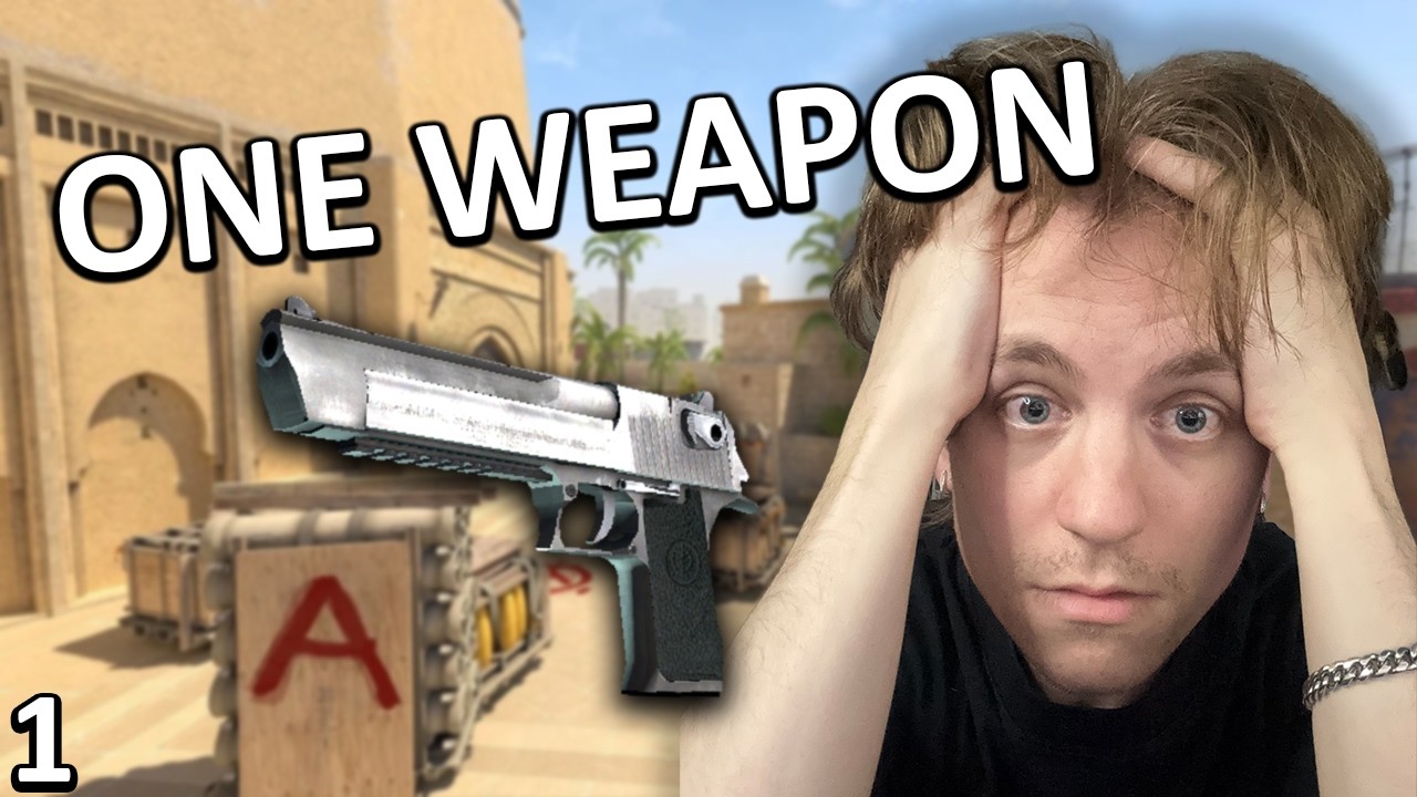 CS2 with ONE WEAPON is IMPOSSIBLE | ONE LIFE ARSENAL