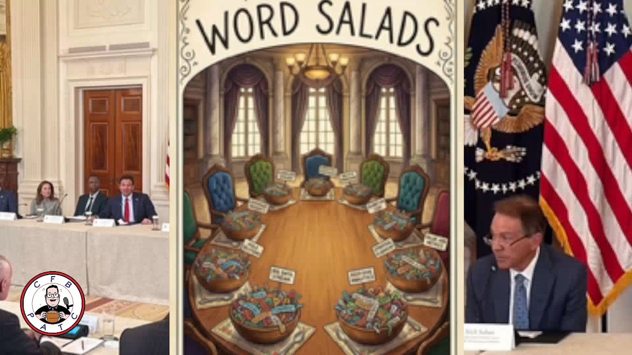 Roundtable Offers Word Salads. CFB PATC Wants To Propose Solution In Attempt To Save College Sports.