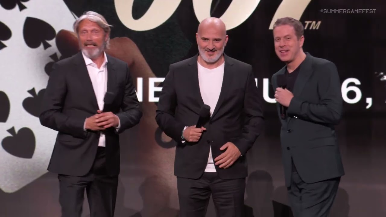 Hitman World of Assassination - Le Chiffre Interview and Trailer with Hakan Abrak and Geoff Keighley