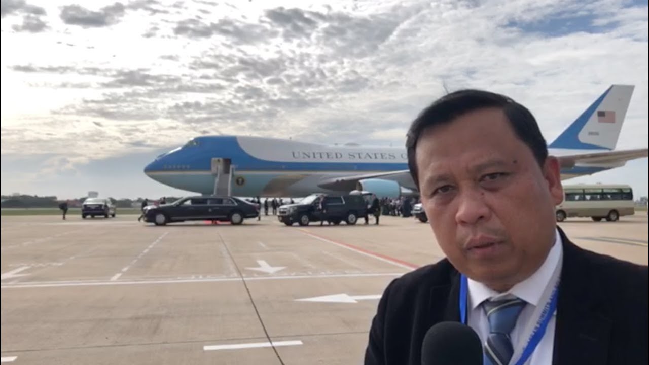 លោក Joe Biden អញ្ជេីញមកដល់្របទេសកម្ពុជាដេីម្បីចូលរួមប្រជុំកំពូលអាមេរិក អាស៊ាន