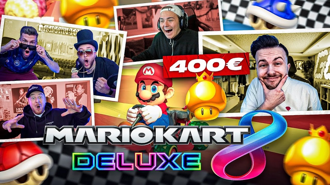 400€ mit einem Pilz GEWONNEN 💰😂 CREW MARIO KART