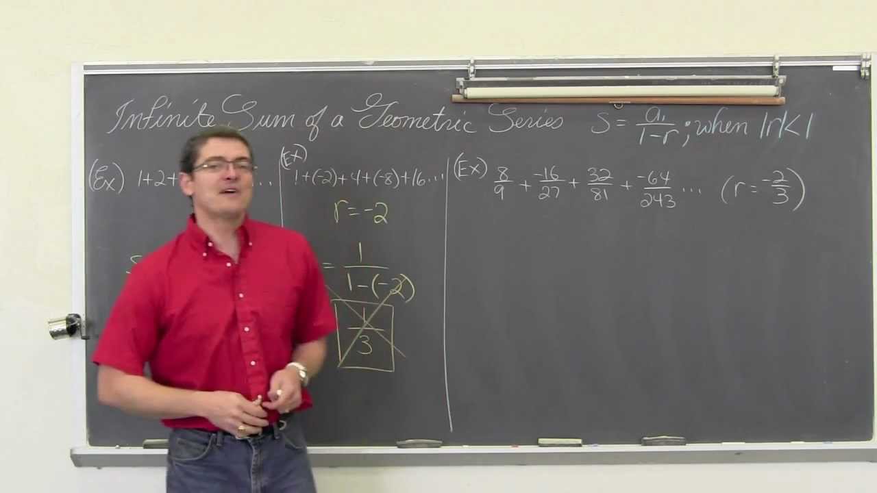 Infinite Sum Geometric Series