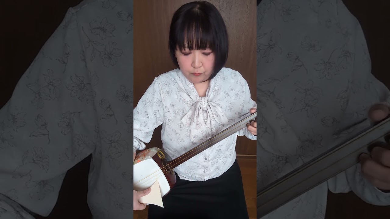 弾き唄い練習「鷺娘」の一部