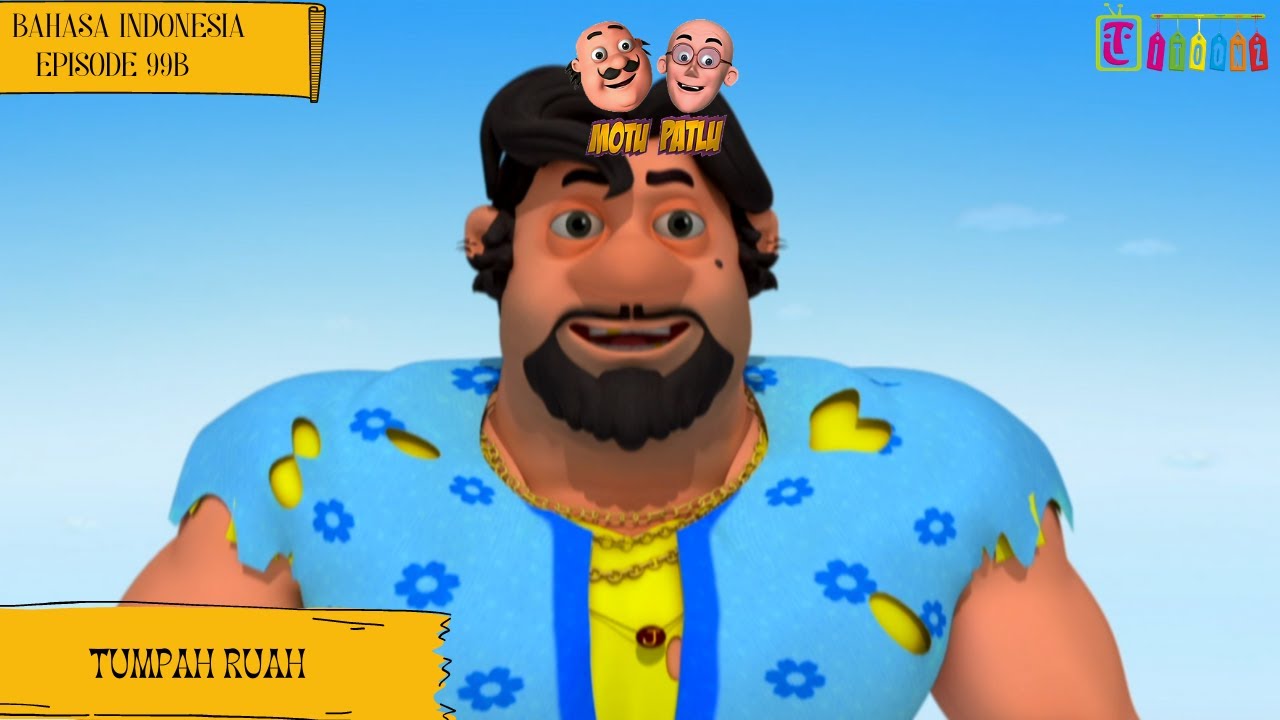 Motu Patlu Series Eps 99B Full Versi - Tumpah Ruah | Animasi Anak | Itoonz