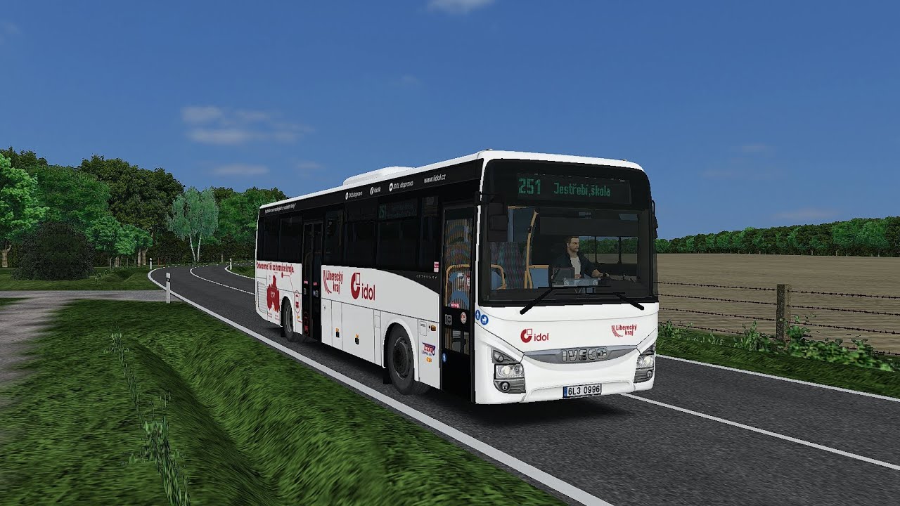 OMSI 2 | Linka 251 Česká Lípa - Jestřebí a zpět | Iveco Crossway LINE 12M