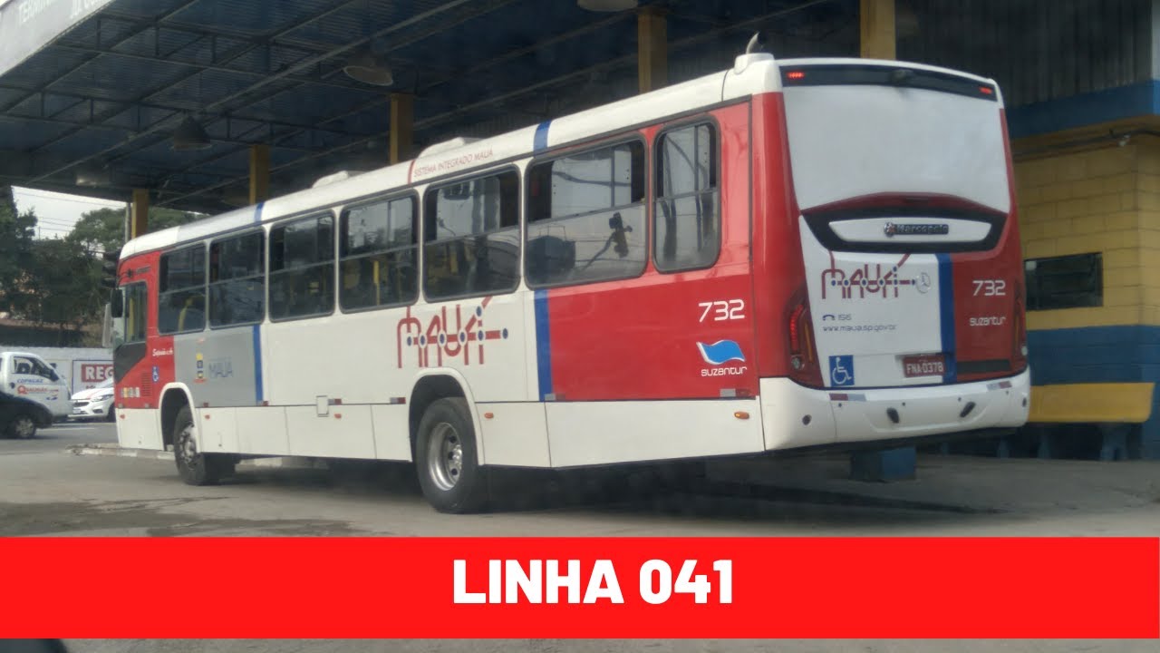 LINHAS DE ÔNIBUS (MAUÁ) - TRAJETO DA LINHA 041 - VILA MERCEDES