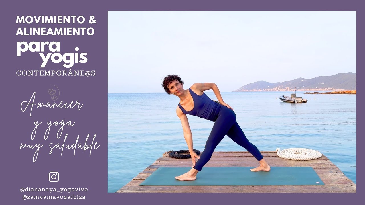 Amanecer y yoga muuuuuy saludable :-) - 30 min
