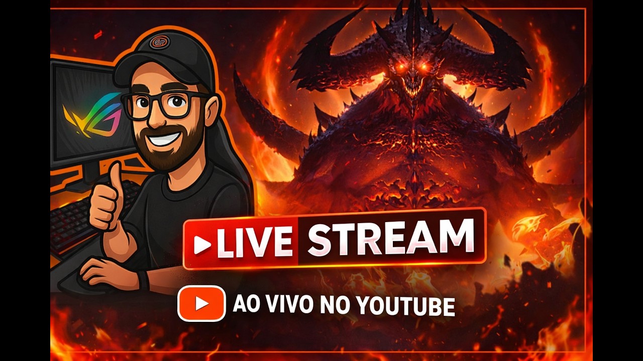 DIABLO IMMORTAL -  NOVIDADES, FARM e BATE PAPO - AO VIVO - 20/03/2026