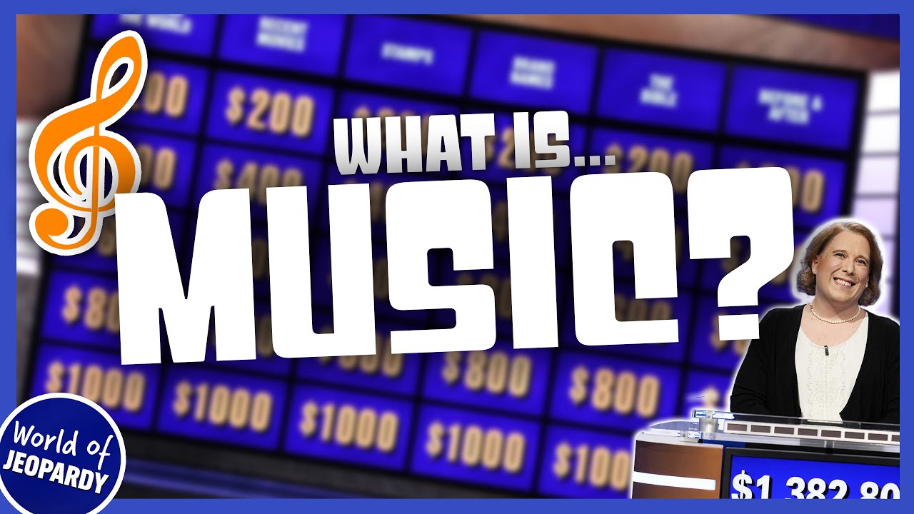 What is MUSIC? A Hard Jeopardy Compilation | World of Jeopardy