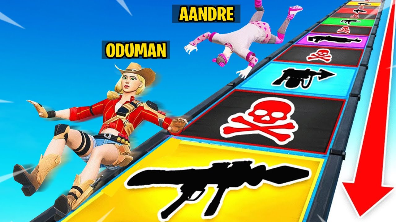 Slide dropper um Loot in Fortnite!