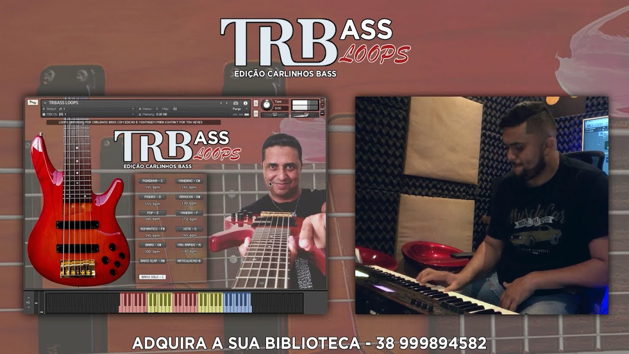 Biblioteca para Kontakt TRBASS LOOPS