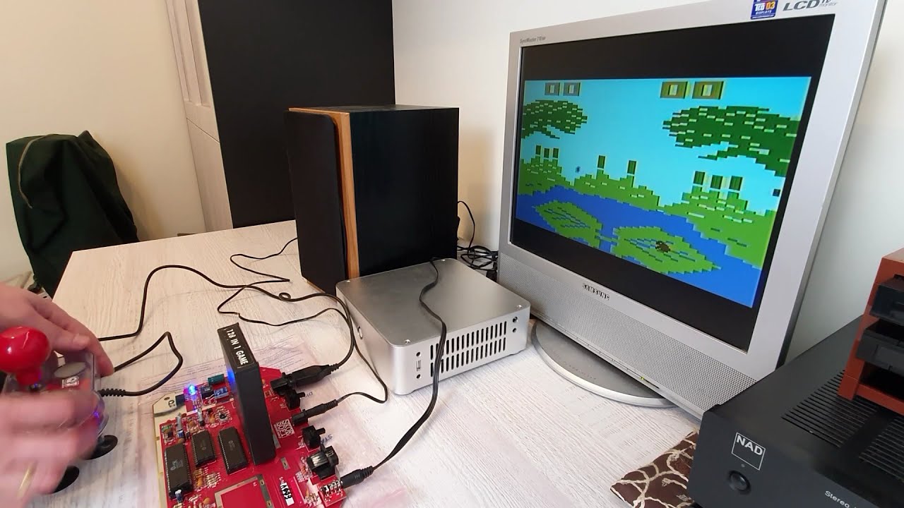 RETRO KOMPUTERY 07 - Atari 2600 Junior - remake na nowej płycie głównej