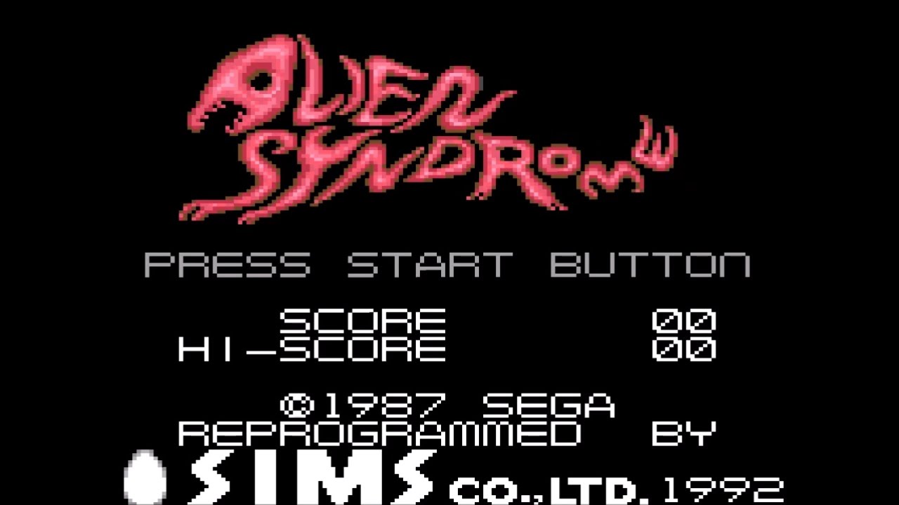 Alien Syndrome (Sega Game Gear) Longplay