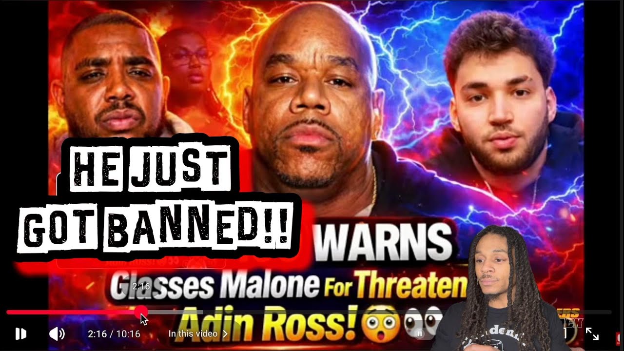 ADIN ROSS VS GLASSES MALONE #adinross #doechii #reaction