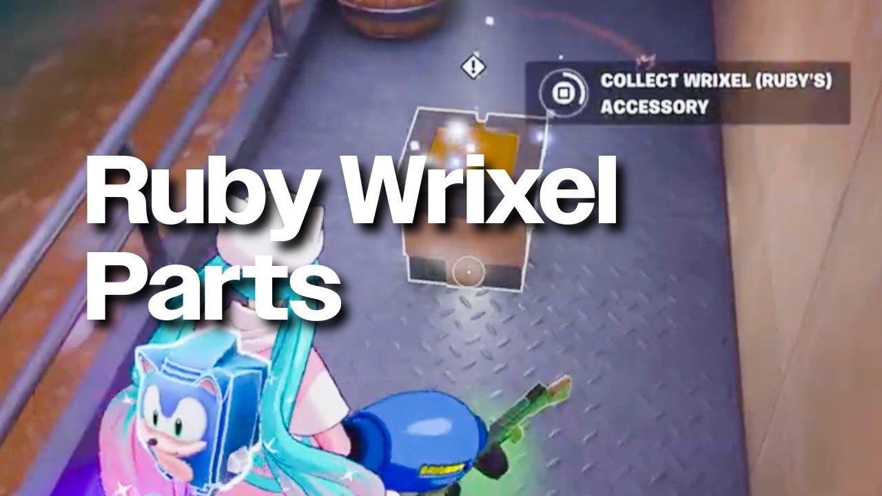 How To Collect All 4 Wrixel (Ruby's) Parts at The Battlewoods | Fortnite Chapter 7 Season 4