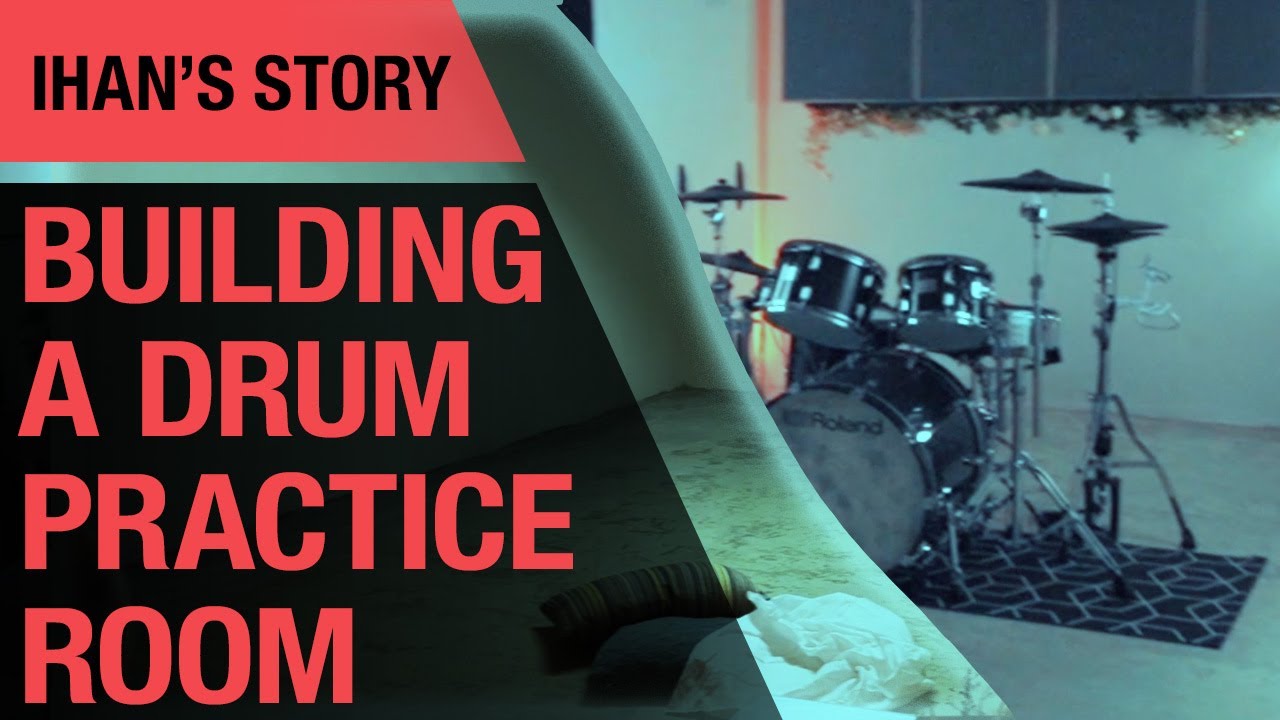Setting Up a Drum Practice Room | t.akustik | Ihan's Story | Thomann