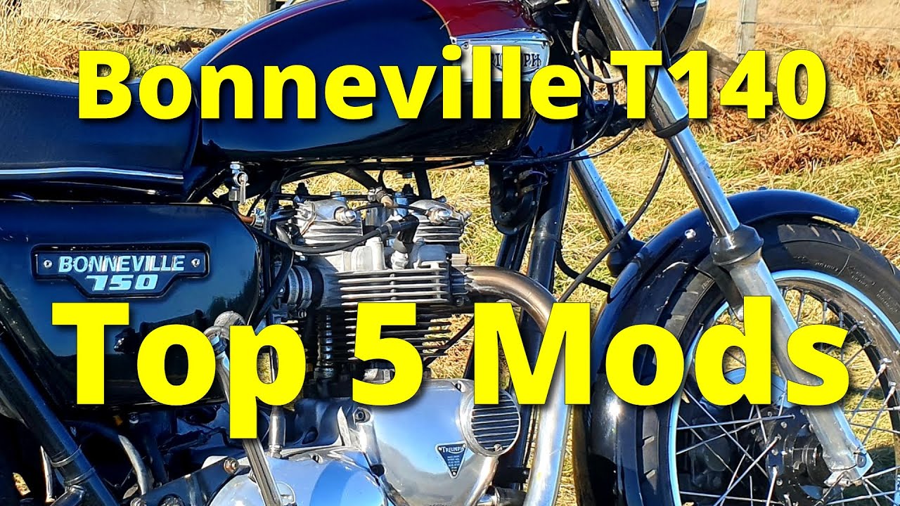Triumph Bonneville T140: мои 5 лучших модификаций