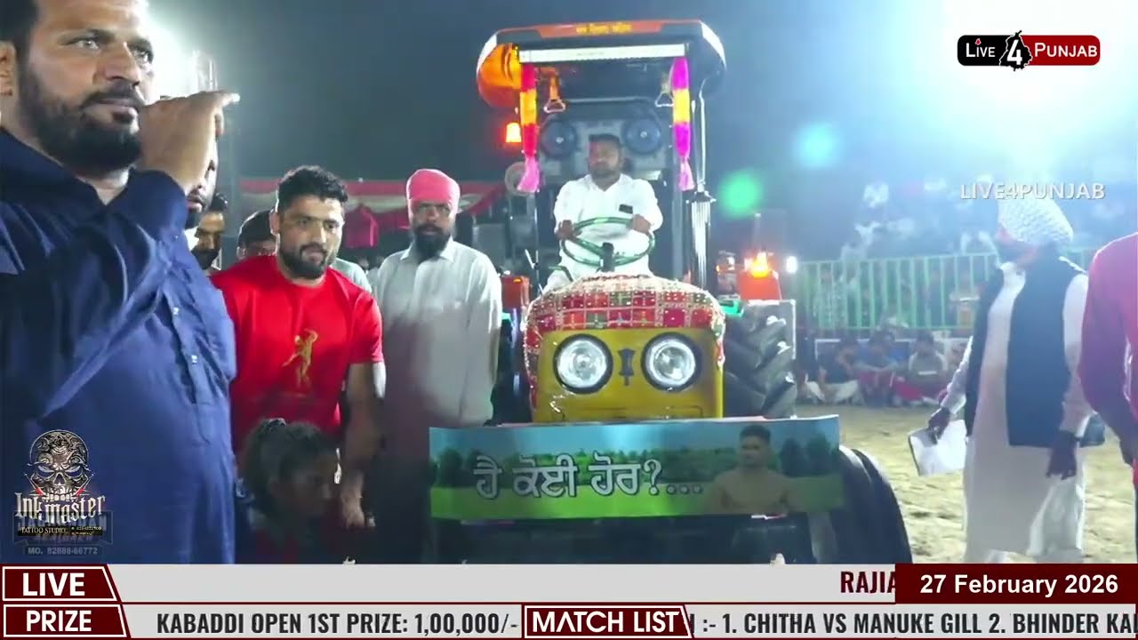 SANDEEP DODA SAMAN WITH 5911 TRACTOR #KABADDILIVE
