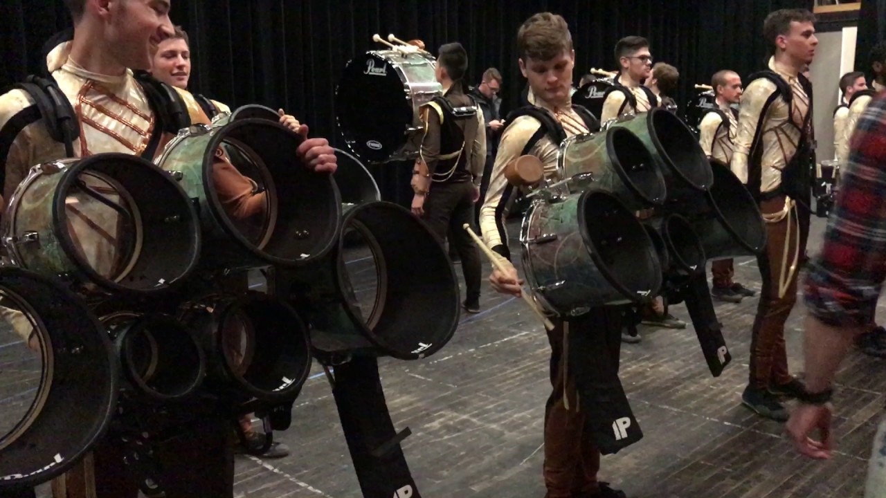 GMU Indoor Drumline Warmup 2017