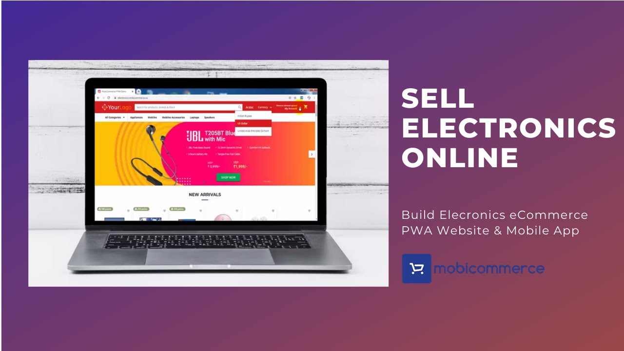 Electronics eCommerce Store Development Company | Sell electronics online