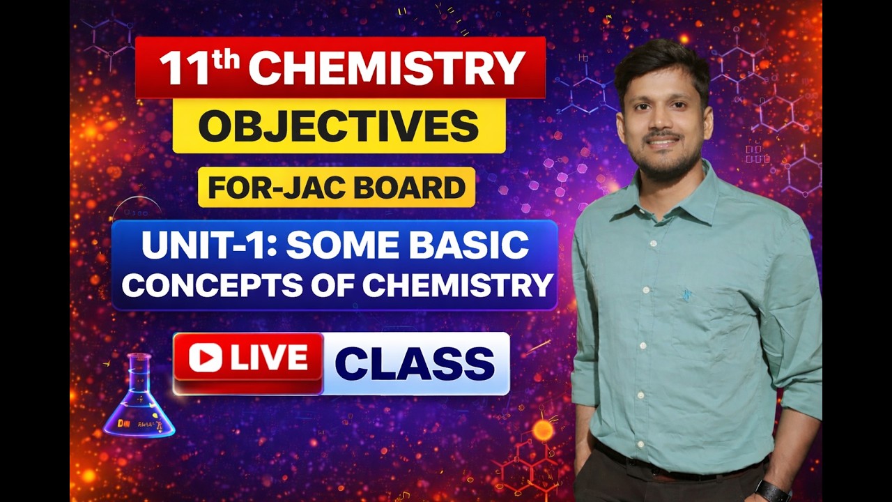 11th JAC /Unit-1 Some Basic concepts of chemistry