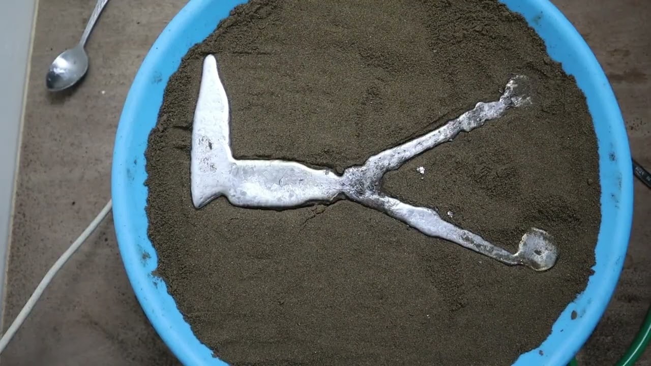 The BEST Metal Casting Alloy That Everyone Ignores |Metal casting at home|