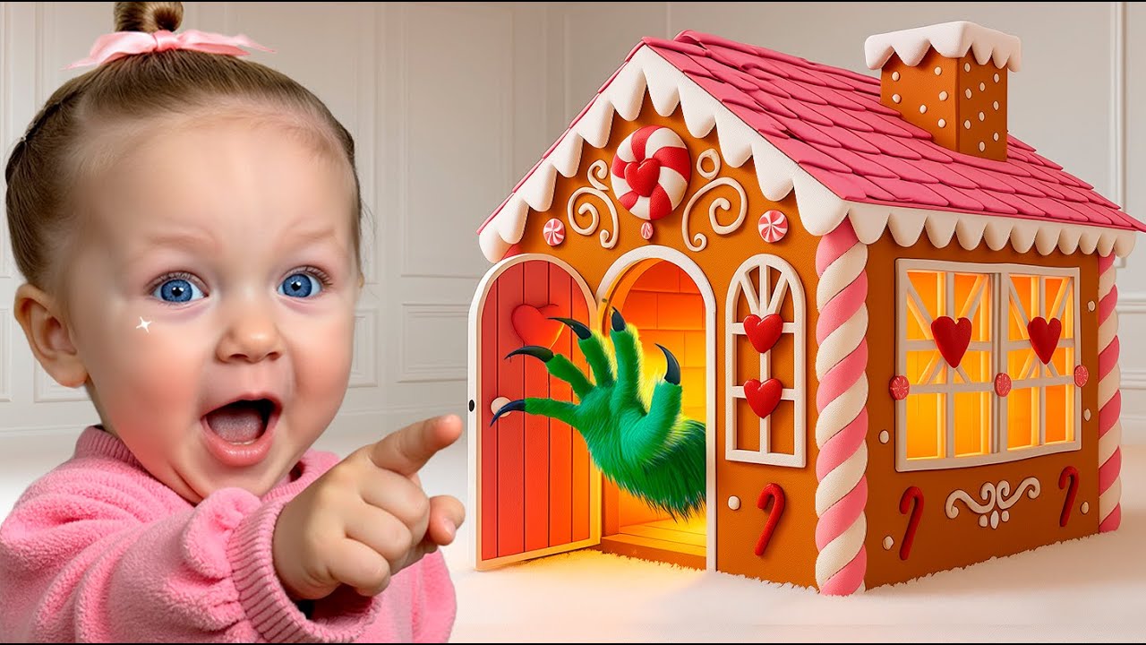 Christmas Stories: What’s Inside the Giant Gingerbread House?!